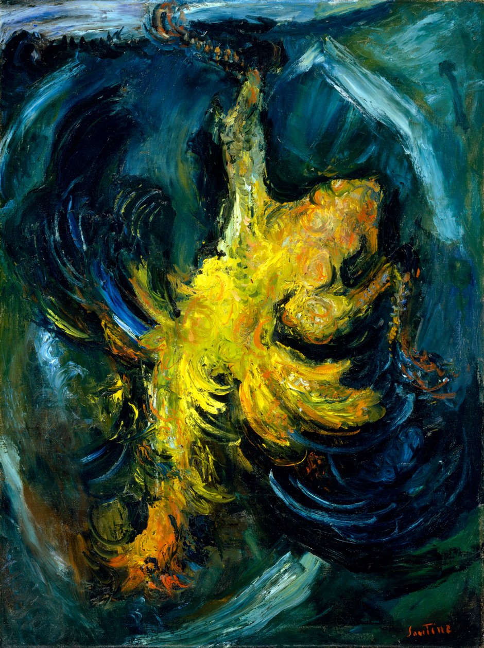 A csirke, 1926 körül alkotó: Chaim Soutine