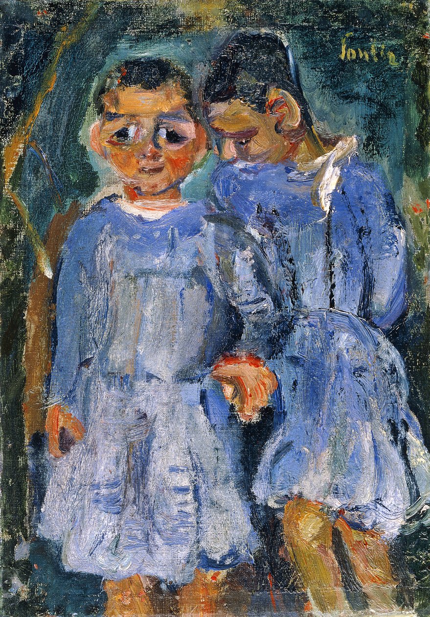 Két gyermek; két gyermek, alkotó: Chaim Soutine