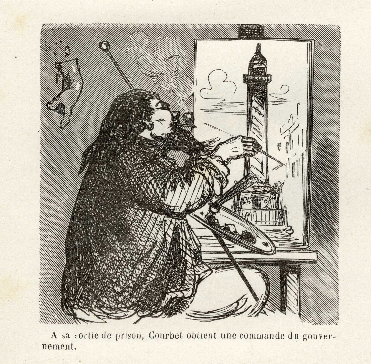 Párizsi Krónika (Cham) alkotó: Amédée de Noé