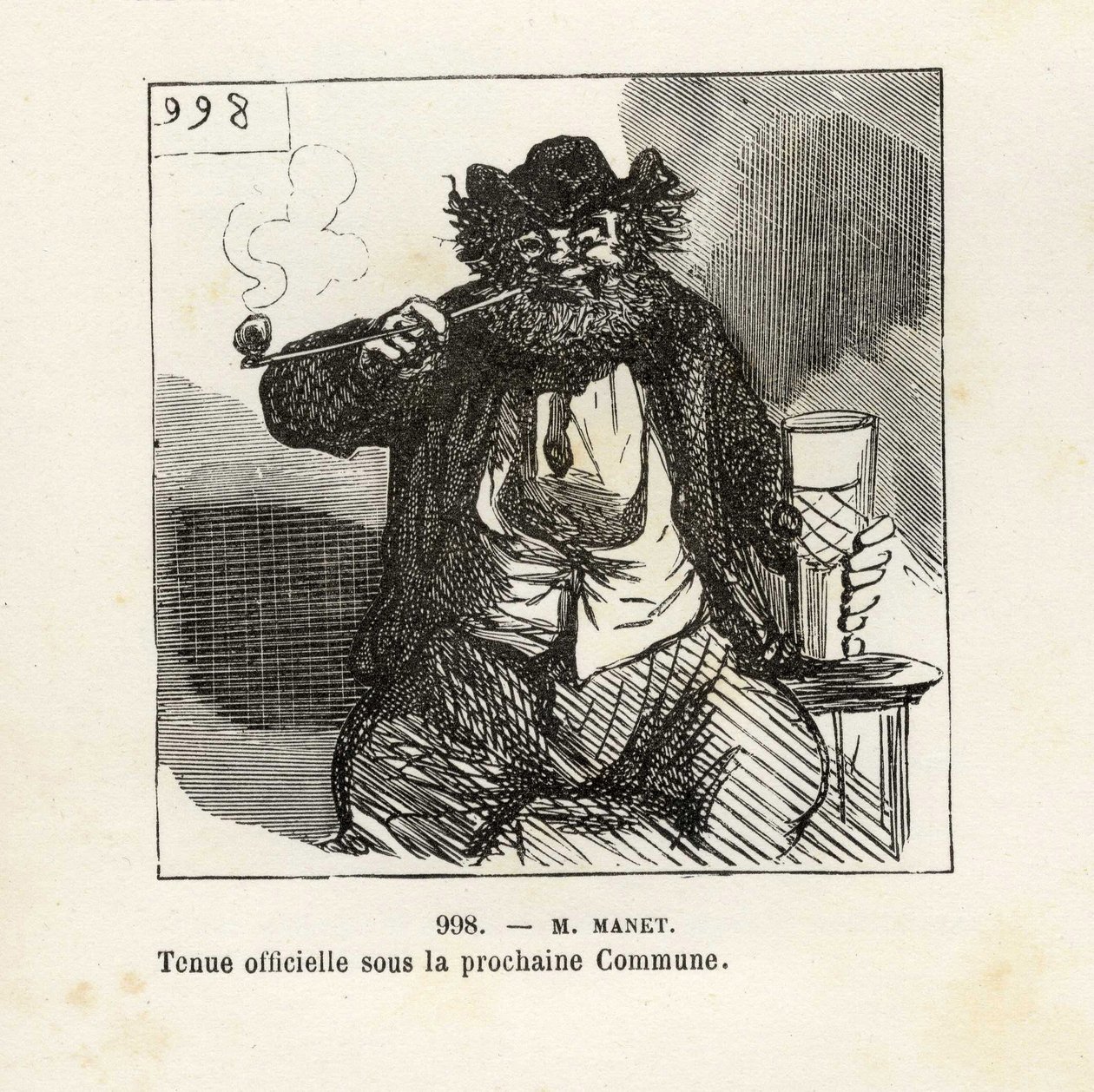Párizsi Krónika (Cham) alkotó: Amédée de Noé