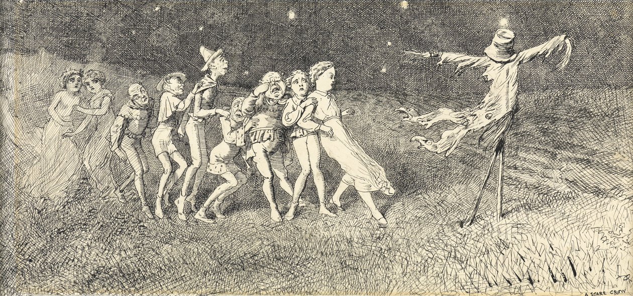 A Scare Crow alkotó: Charles Altamont Doyle