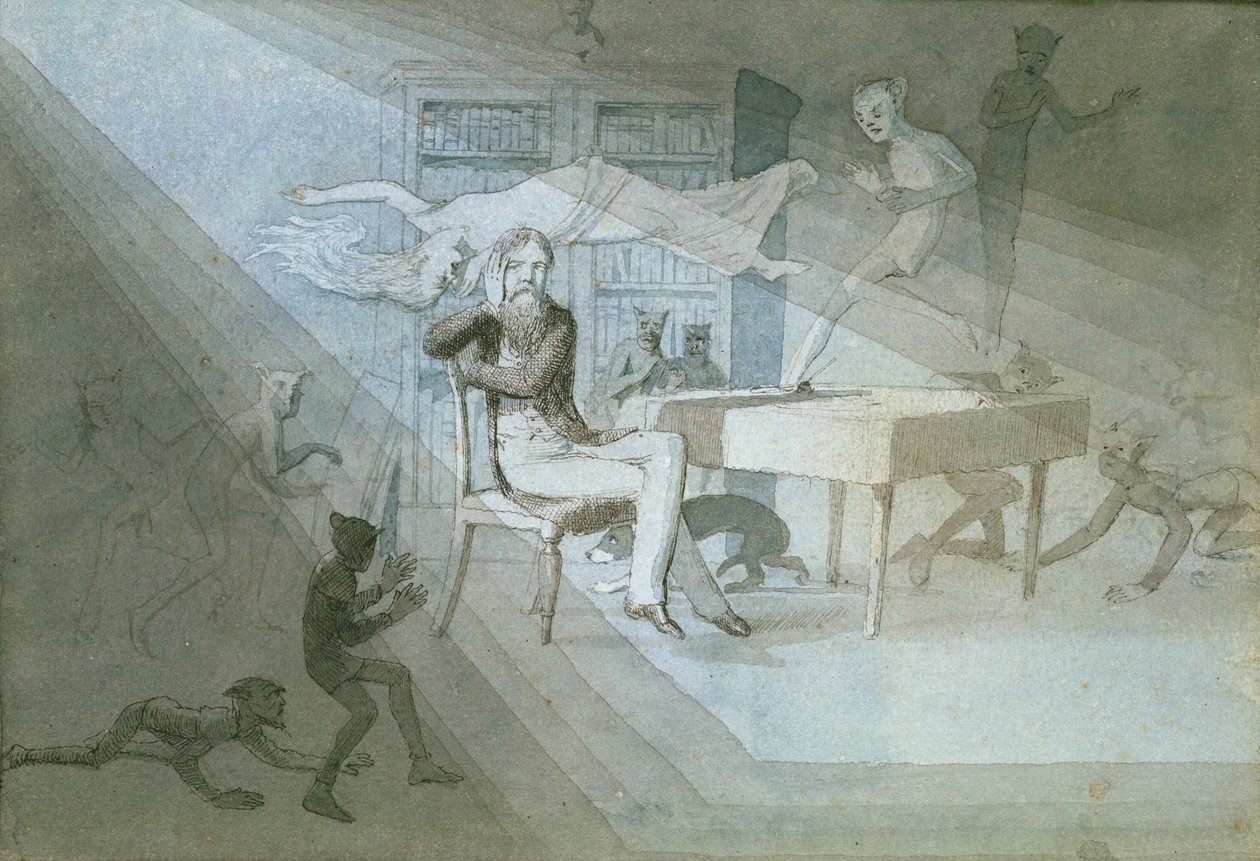 Önarckép alkotó: Charles Altamont Doyle
