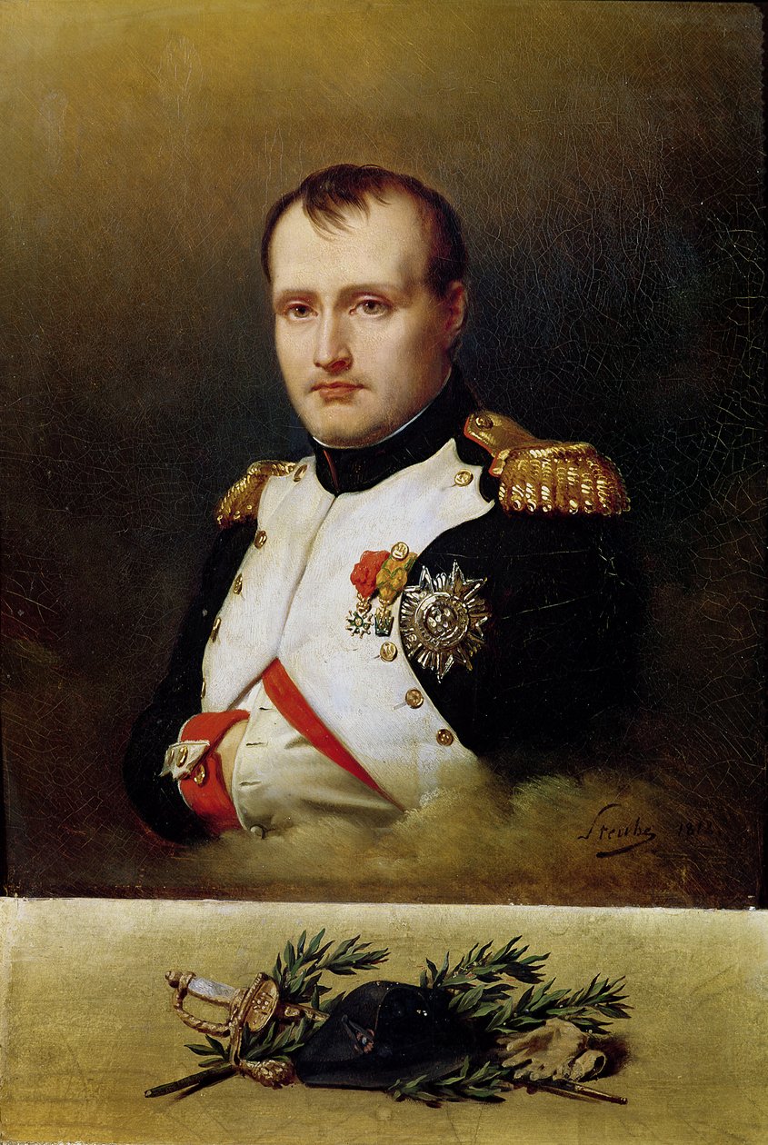 I. Napóleon portréja (1769-1821) 1812 alkotó: Carl von Steuben