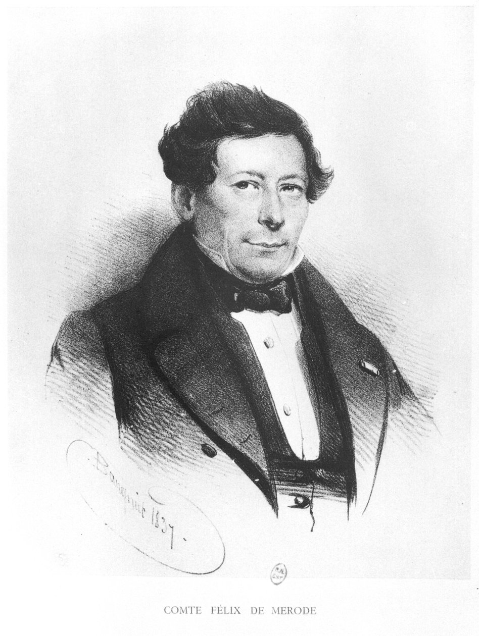 Felix de Merode gróf (1791-1857) 1837 alkotó: Charles Baugniet