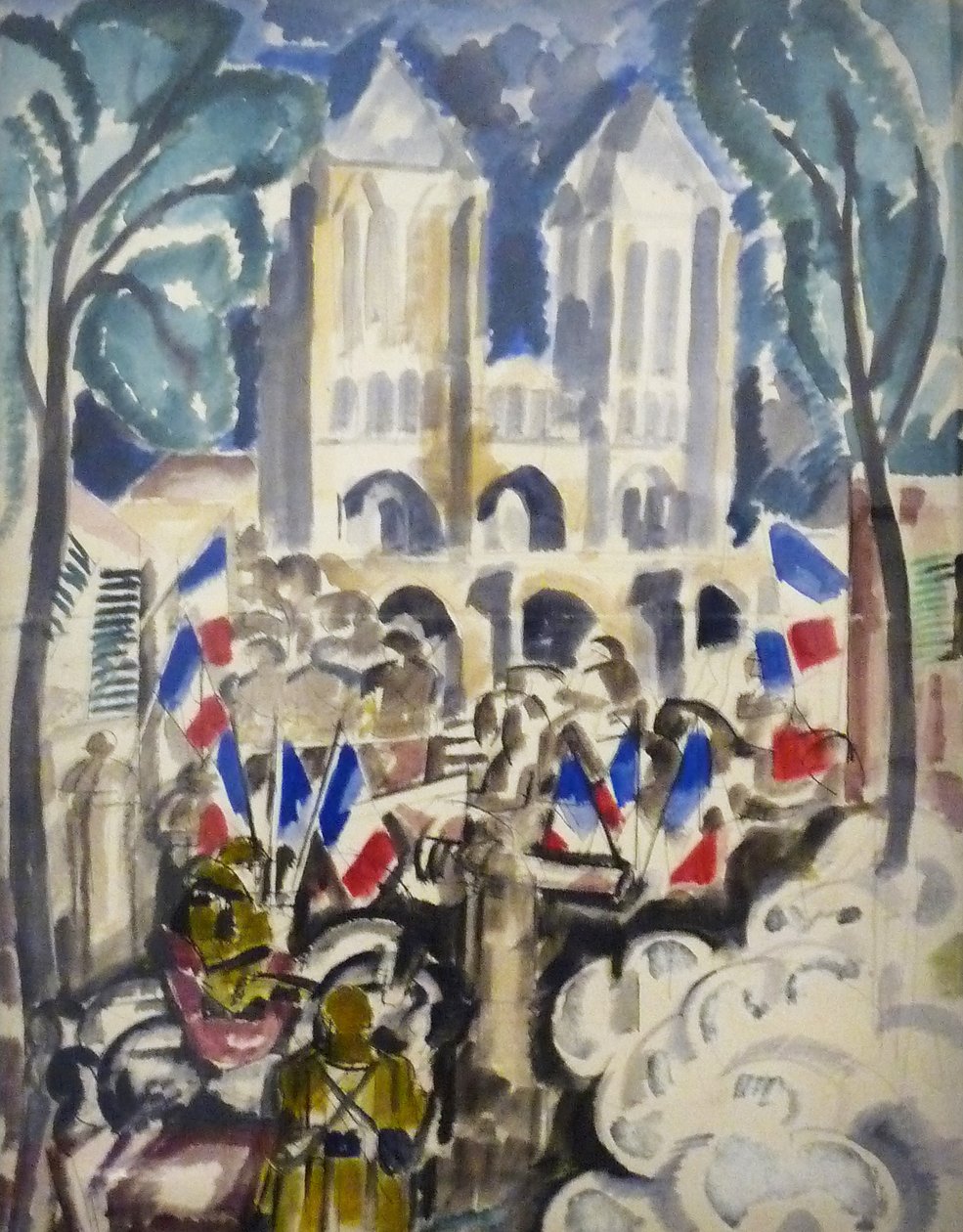 Noyon, 1917 alkotó: Charles Georges Dufresne