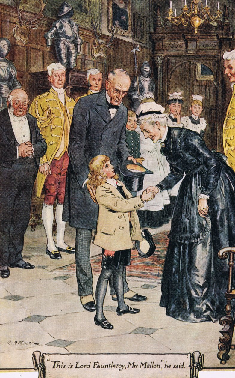 „Ő itt Lord Fauntleroy, Mrs. Mellon”, 1936 alkotó: Charles Edmund Brock