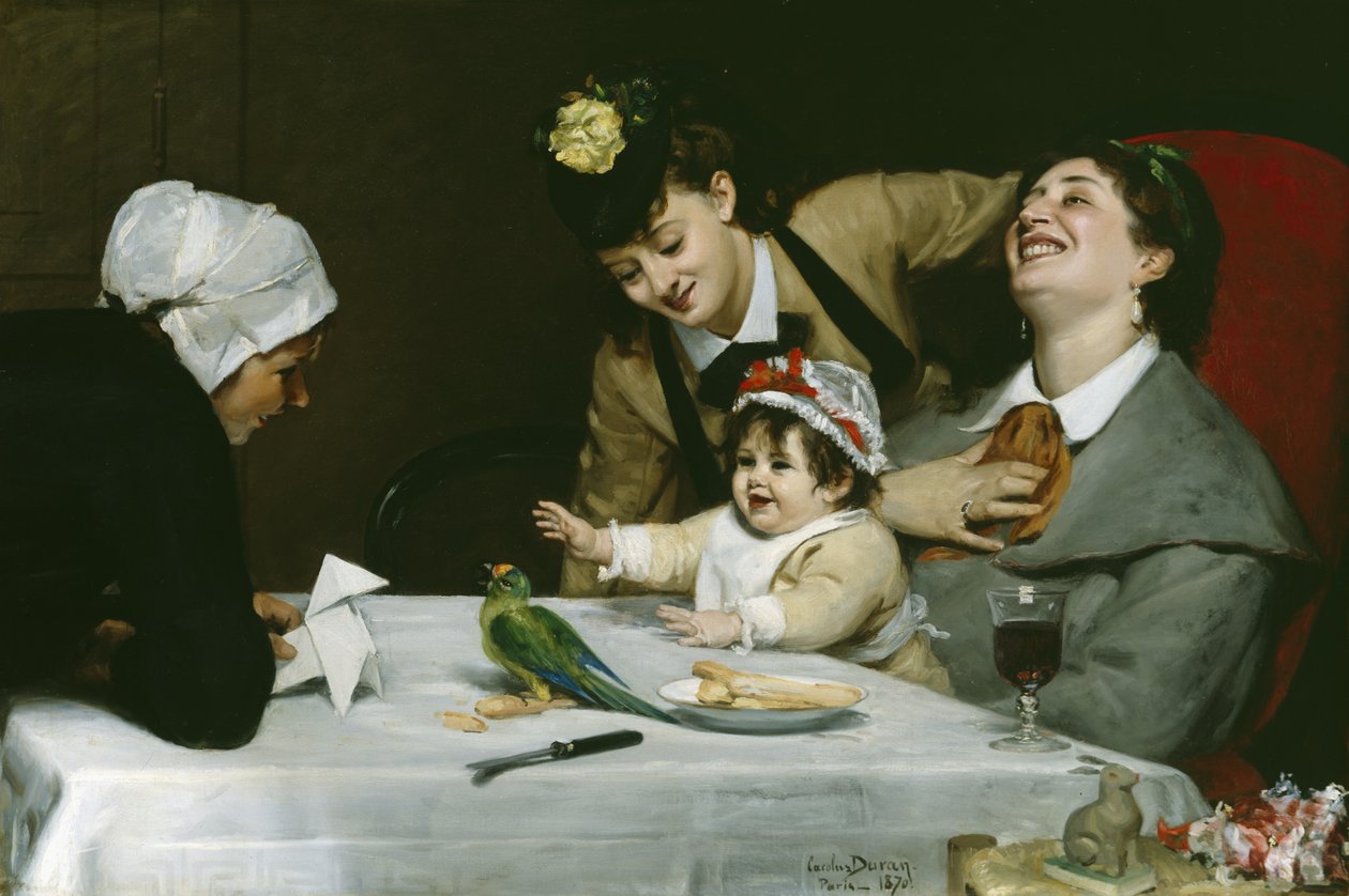 Merrymakers, 1870 alkotó: Charles Emile Auguste Carolus Duran