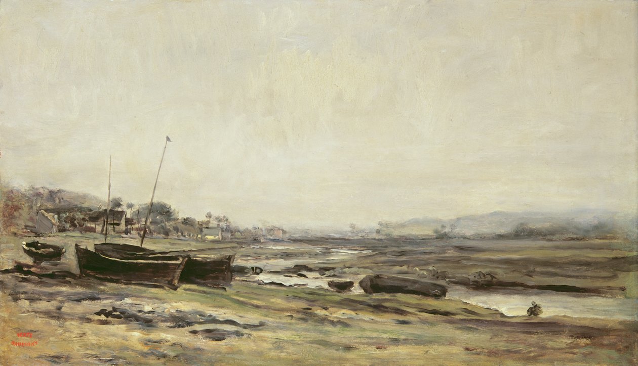 Halászhajók alkotó: Charles Francois Daubigny
