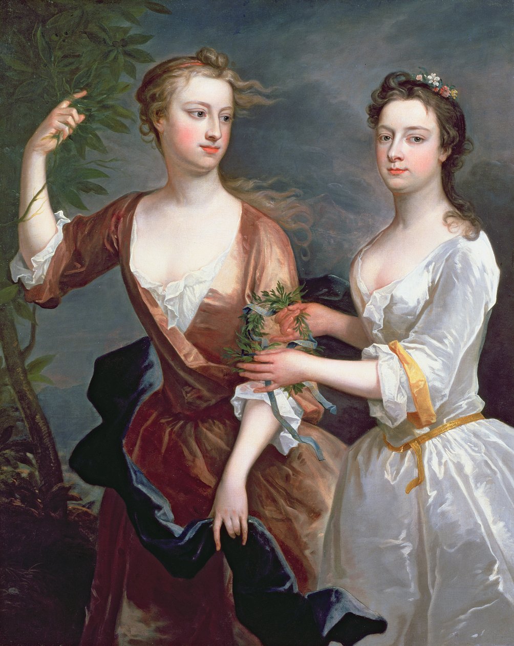 Martha és Teresa Blount, 1716 alkotó: Charles Jervas