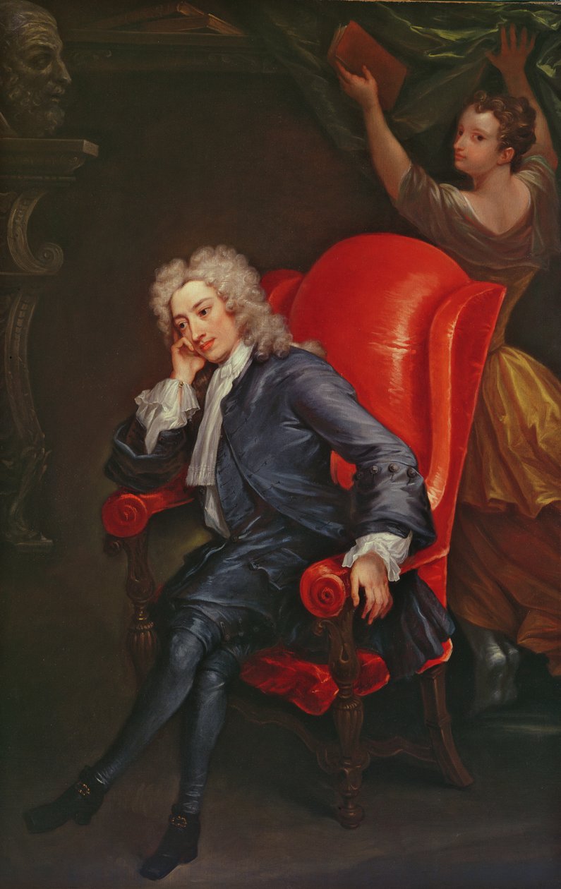 Sándor Pápa (1688-1744) portréja 1713-15 alkotó: Charles Jervas