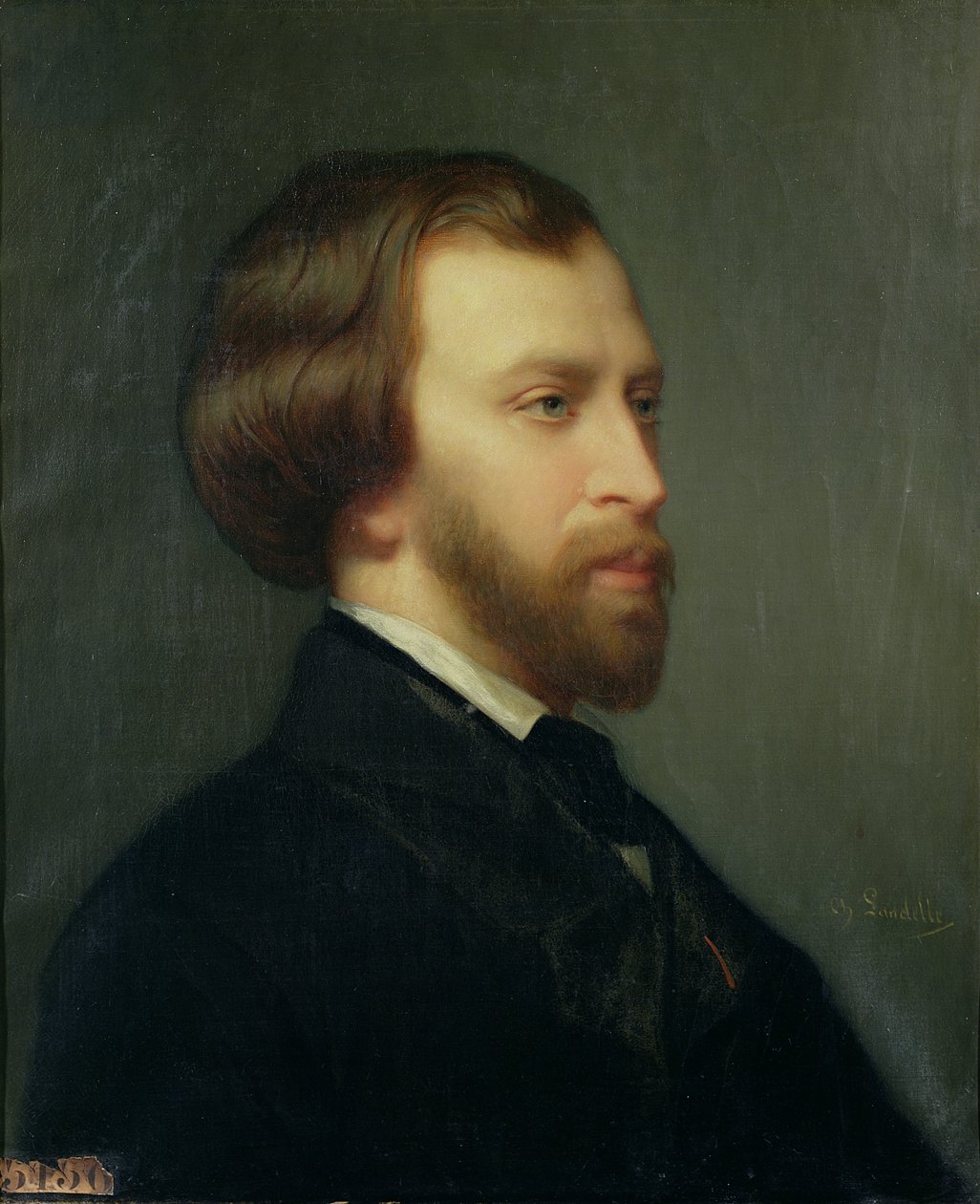 Alfred de Musset (1810-57) portréja alkotó: Charles Landelle