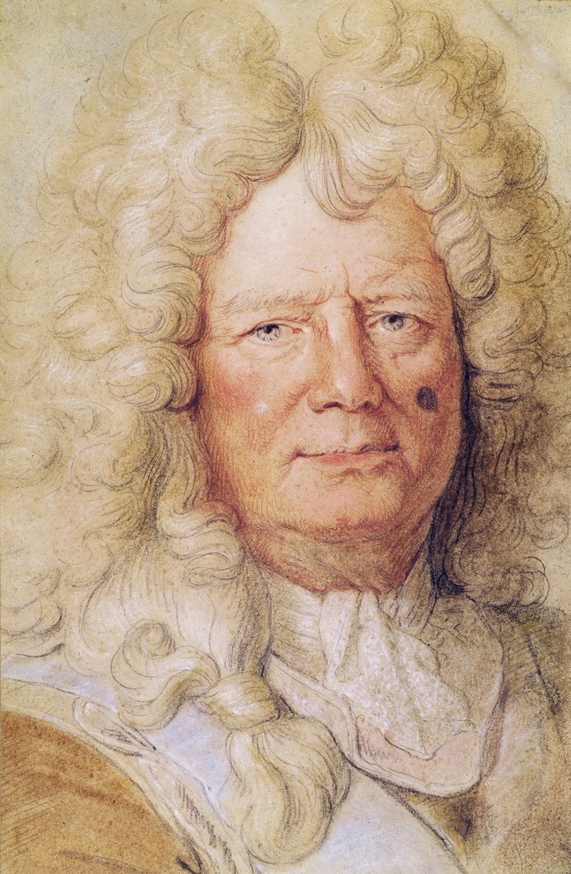 Sebastien le Prestre portréja, Vauban (1633-1707) (pasztell, papír) alkotó: Charles Le Brun