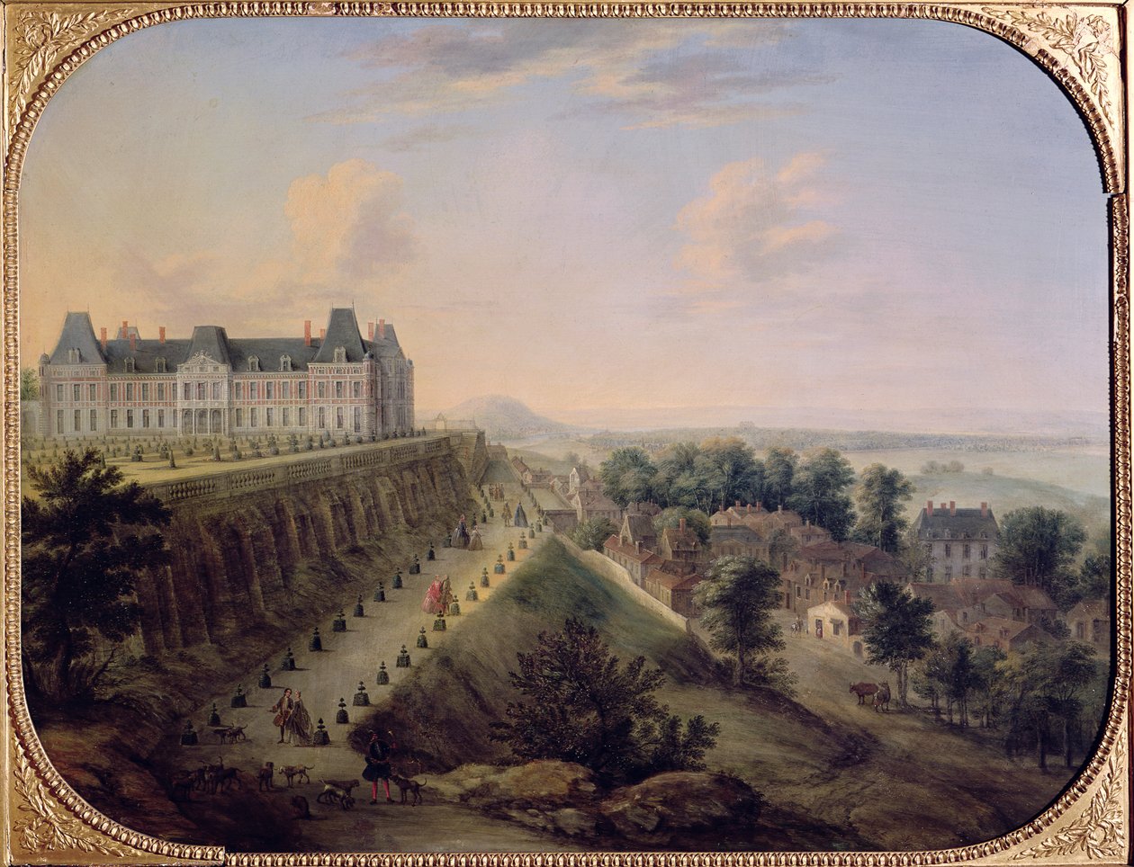 A Chateau de Meudon alkotó: Charles Leopold Grevenbroeck