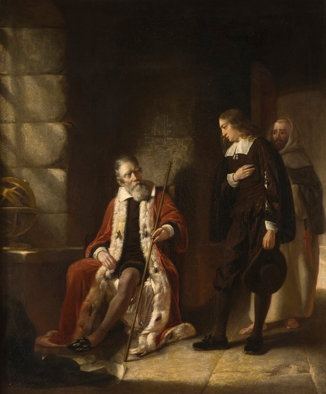Milton interjúja Galileóval alkotó: Charles Lucy