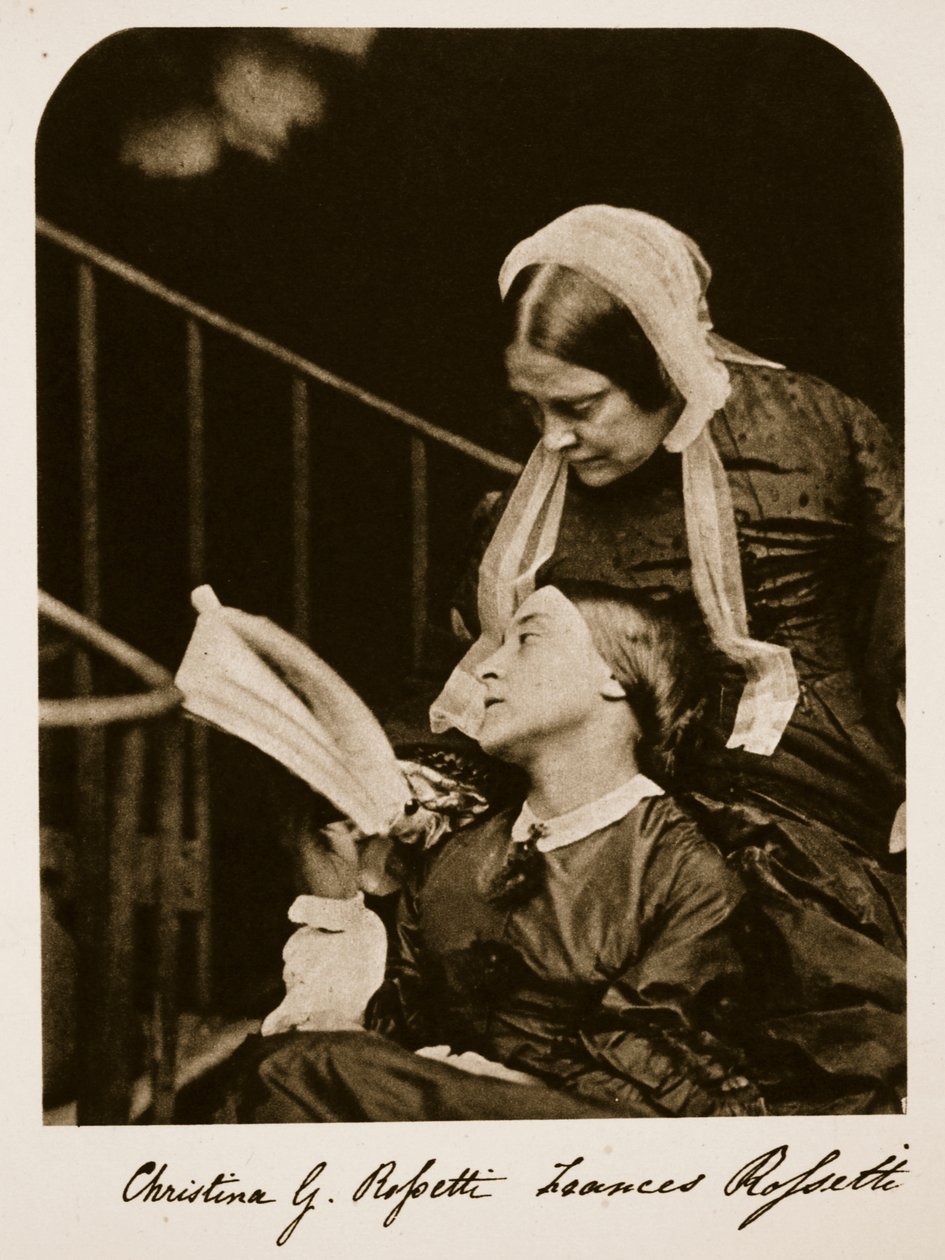 Christina Rossetti és anyja, Frances Rossetti, 1863. október 7 alkotó: Charles Lutwidge Dodgson