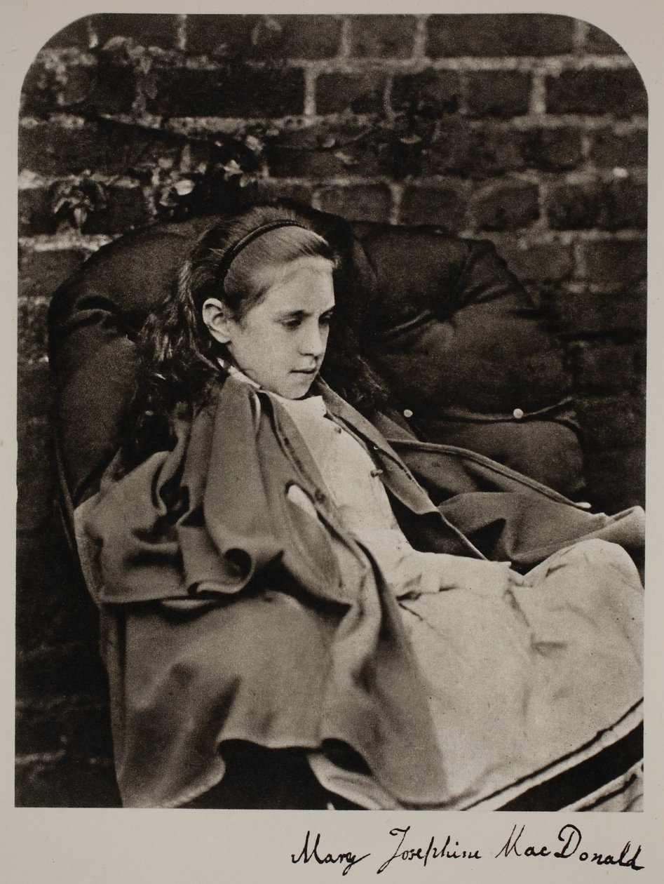 Mary MacDonald, 1863. október 10. (szépia fotó) alkotó: Charles Lutwidge Dodgson