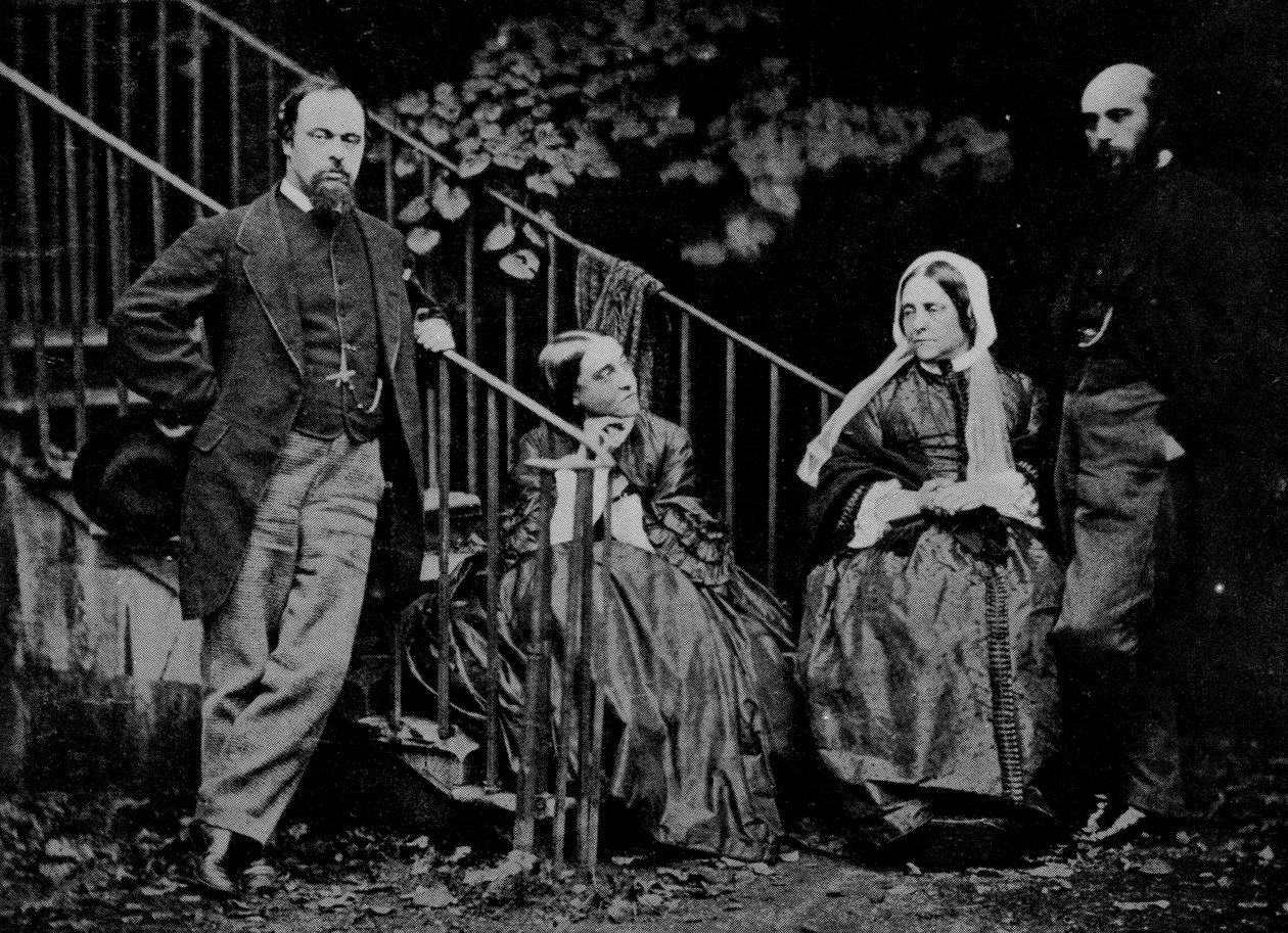 A Rossetti család portréja, 1864 alkotó: Charles Lutwidge Dodgson