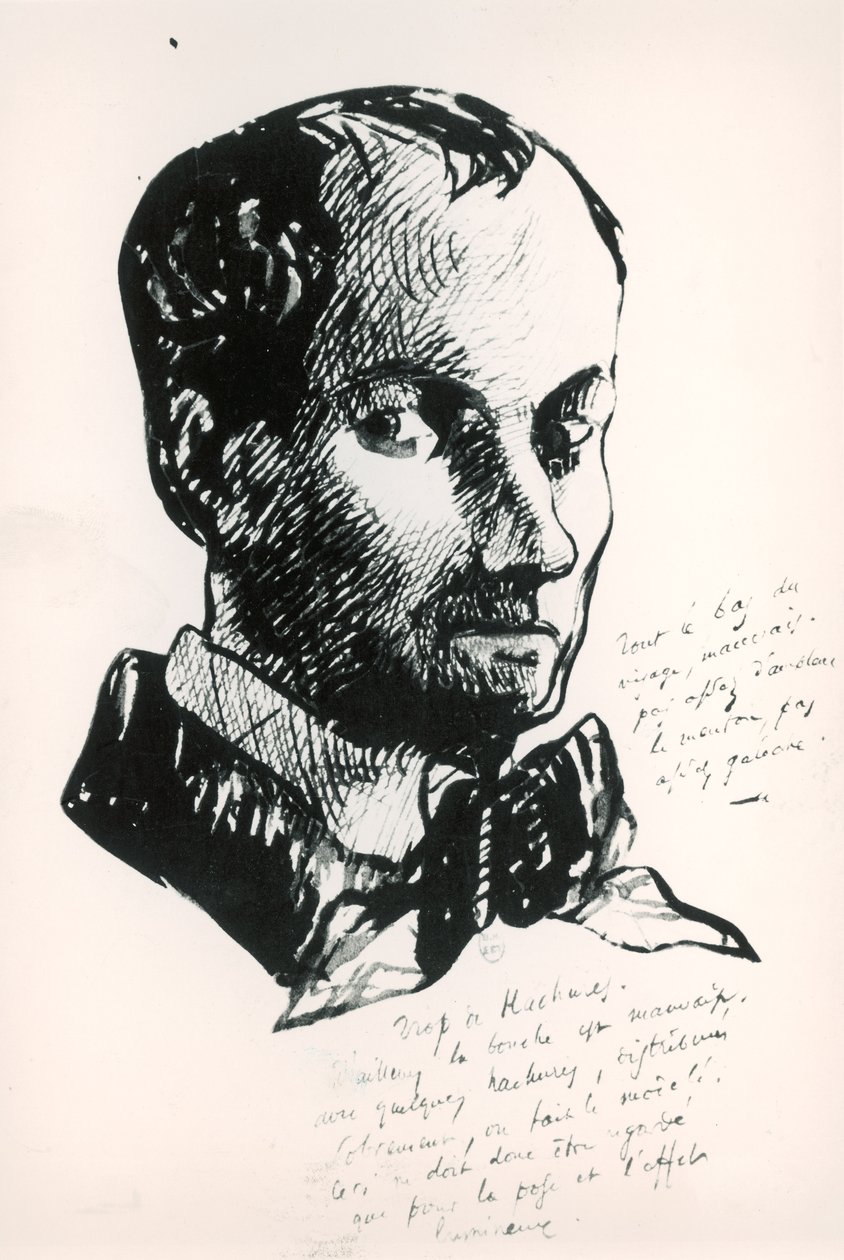 Önarckép alkotó: Charles Pierre Baudelaire