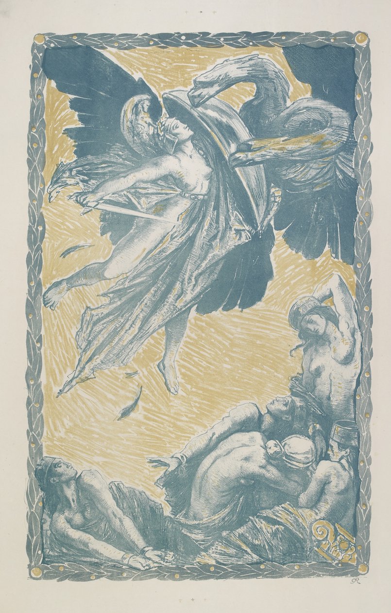 „Italia Redenta”, 1917 (litográfia) alkotó: Charles Ricketts
