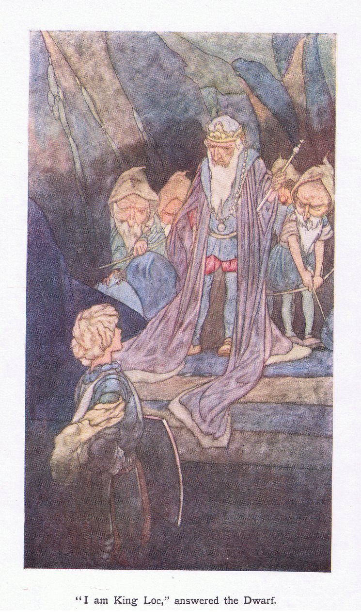 Loc király vagyok felelte a törpe alkotó: Charles Robinson