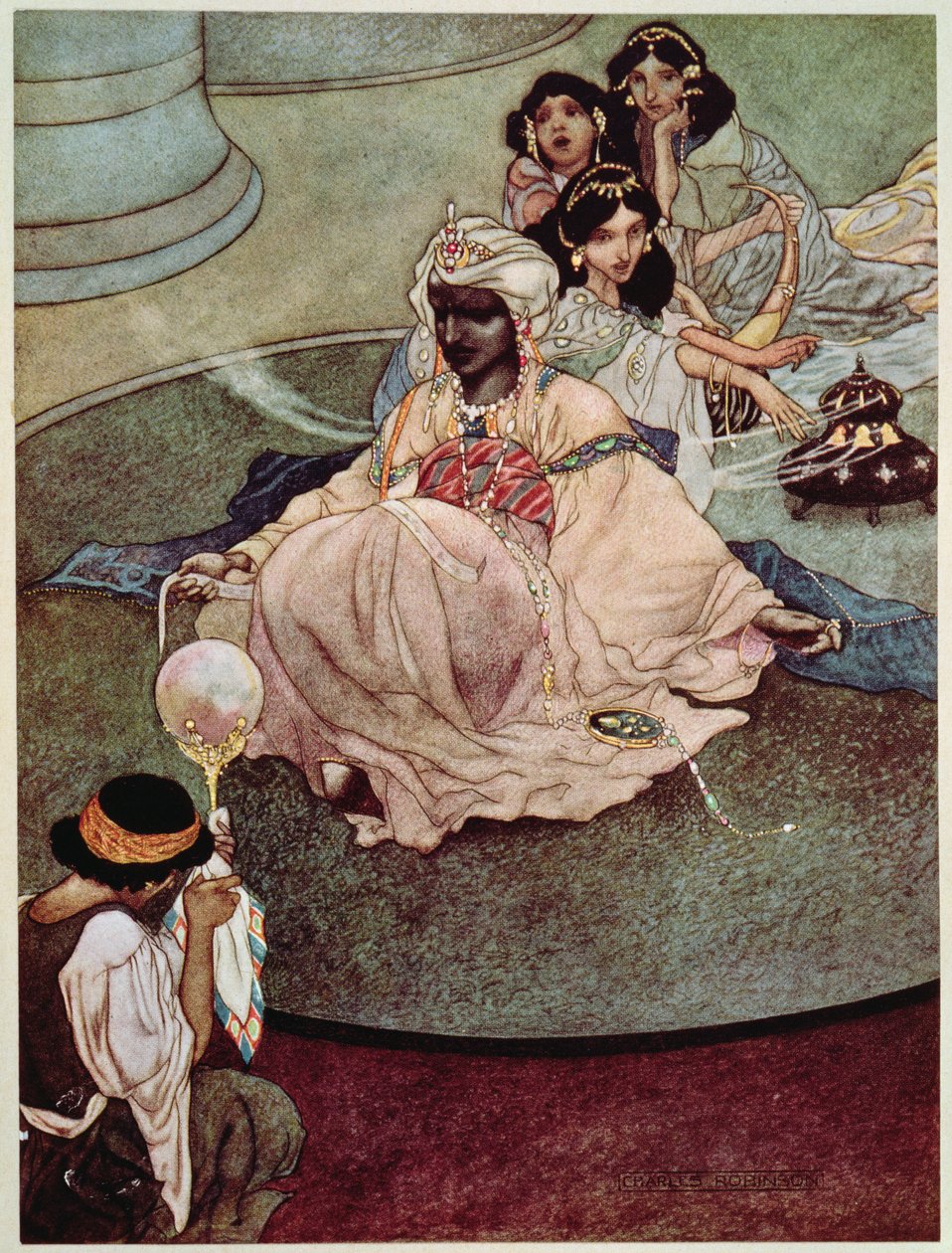 A Hold hegyeinek királya, 1913 alkotó: Charles Robinson