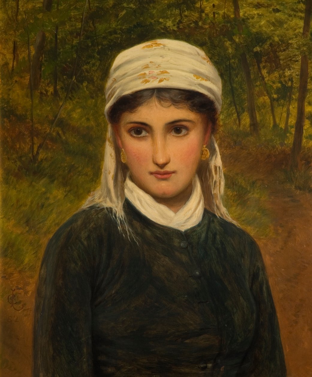 Egy olasz hölgy, 1882 alkotó: Charles Sillem Lidderdale