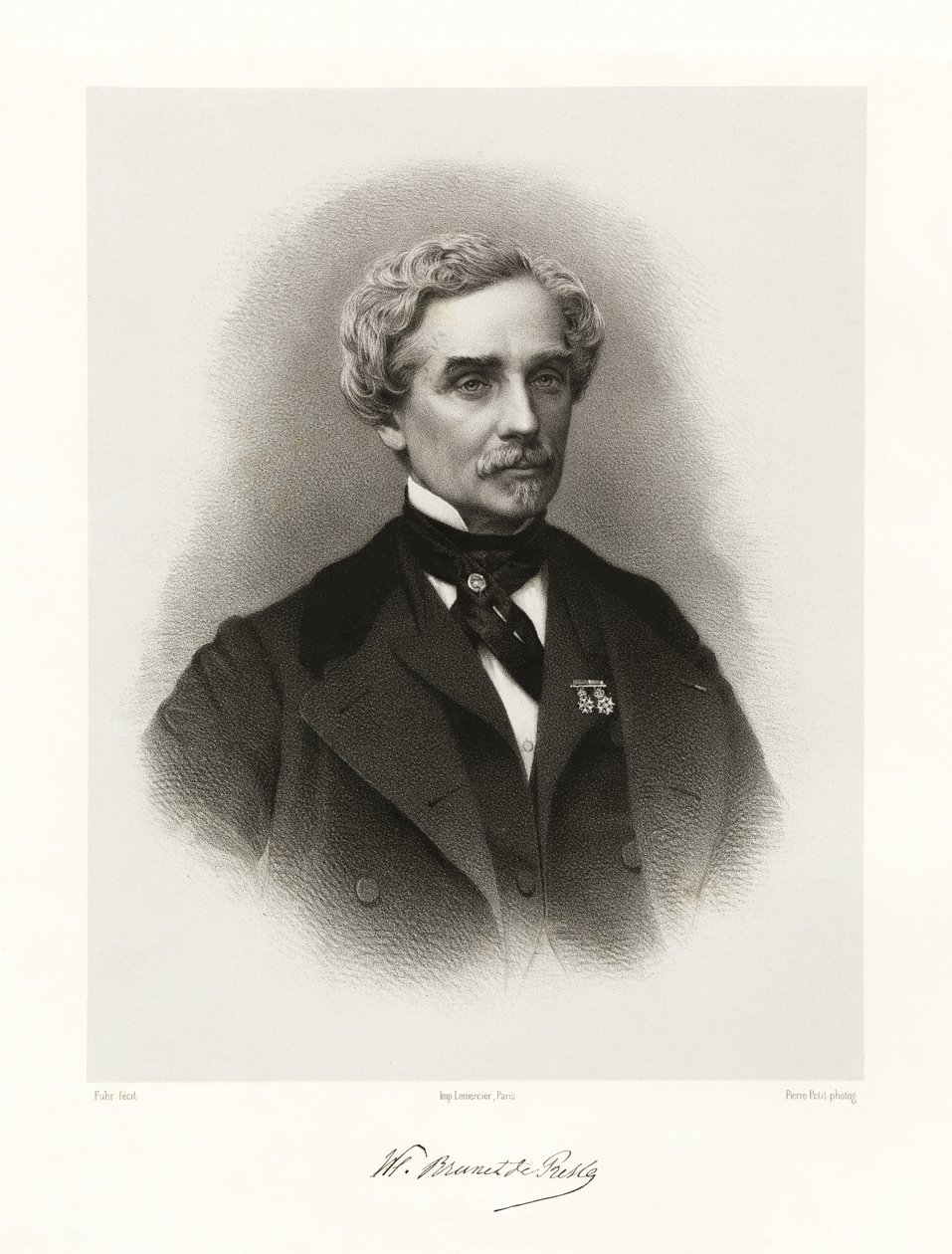 Charles Marie Wladimir Brunet de Presle alkotó: Charles Jeremie Fuhr