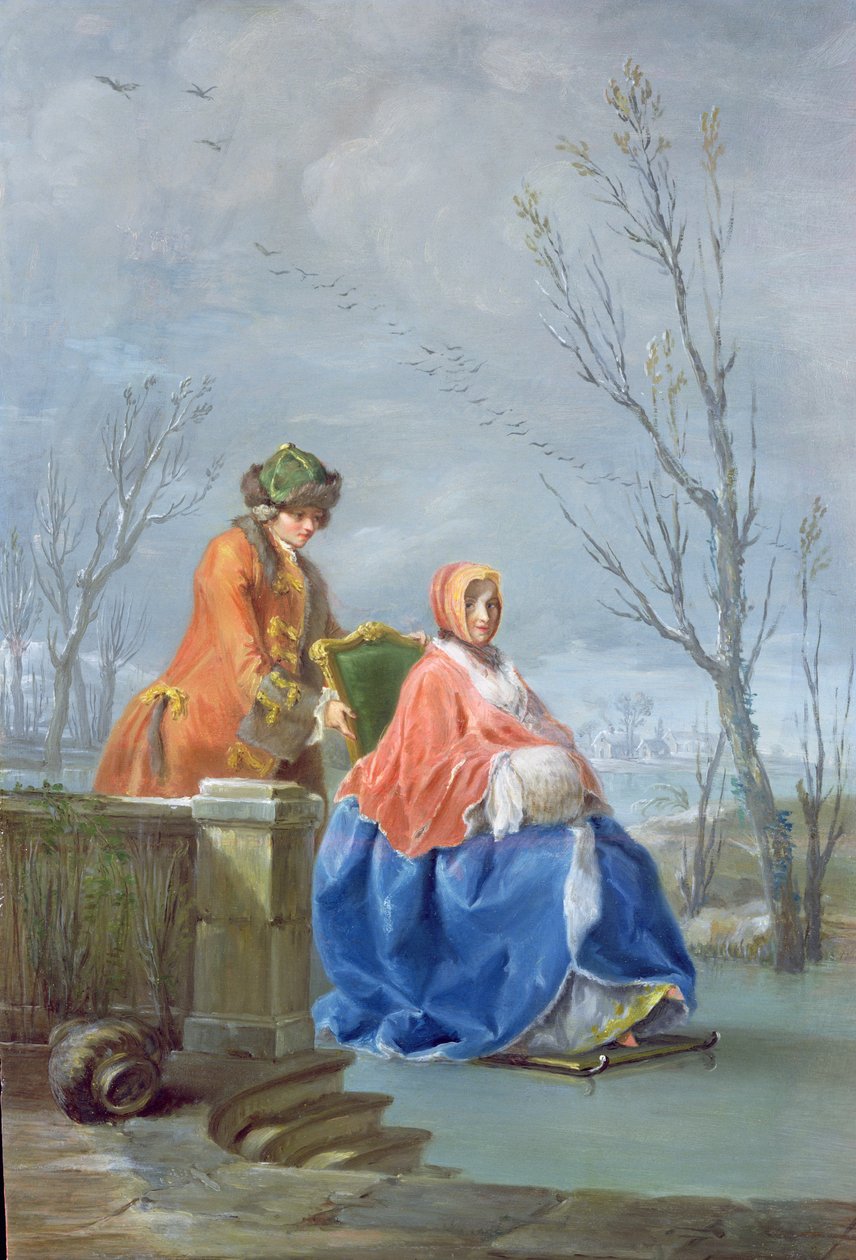Téli alkotó: Charles-Joseph Flipart