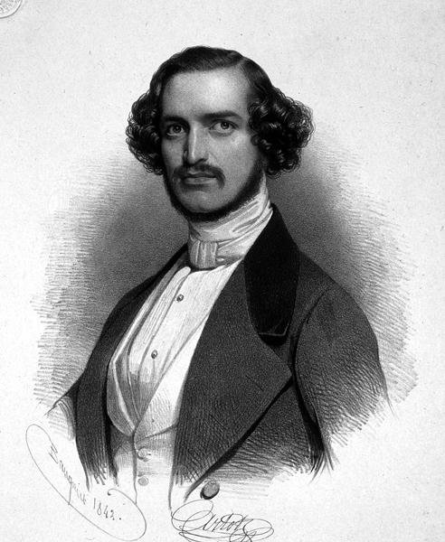 Joseph Arnot (1815-45) 1842 (litho) alkotó: Charles (after) Baugniet