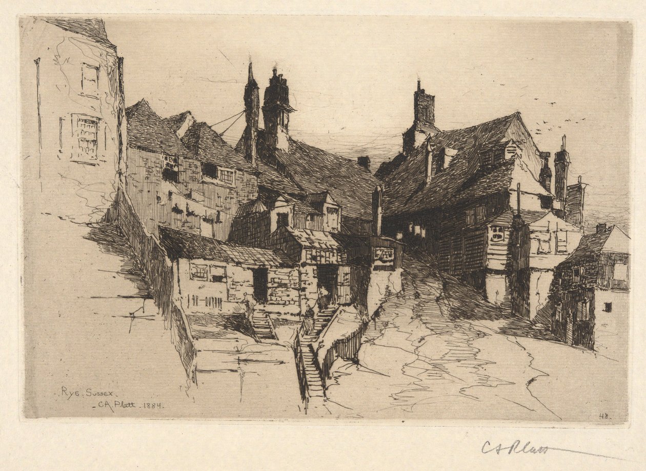 Rye, Sussex alkotó: Charles A. Platt