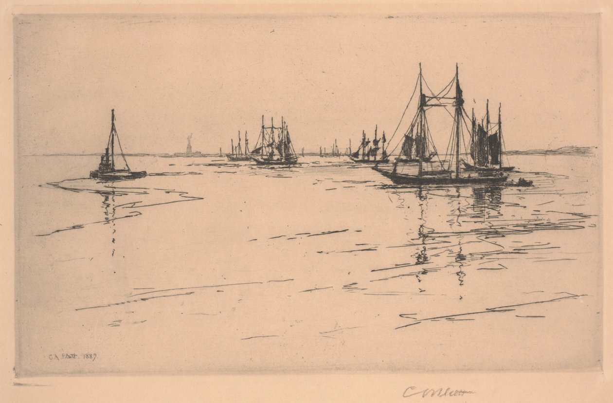 Buttermilk Channel alkotó: Charles Adams Platt