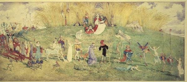 A tündérkirálynő – menet alkotó: Charles Altamont Doyle