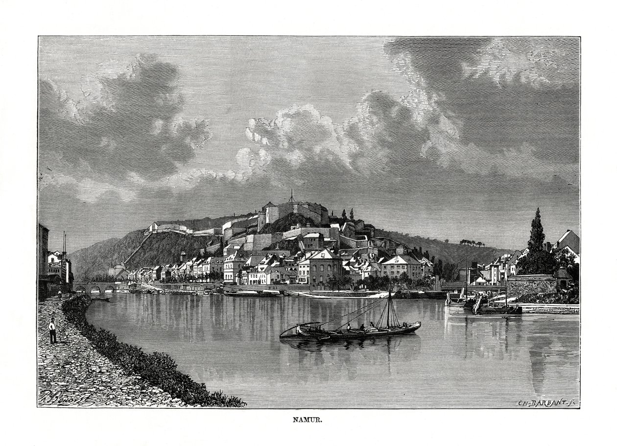 Namur, Belgium, 1879 alkotó: Charles Barbant