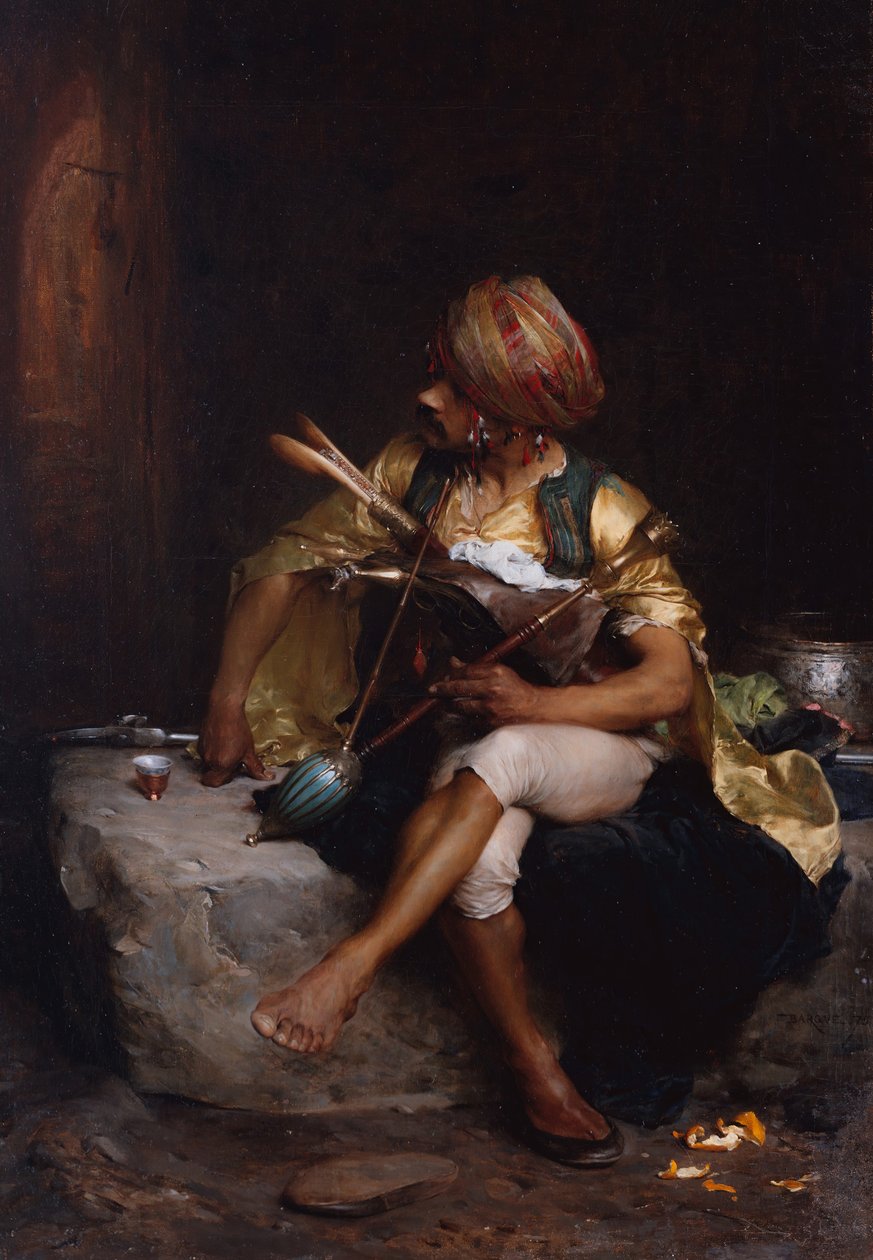 A Bashi-Bazouk, 1875. alkotó: Charles Bargue