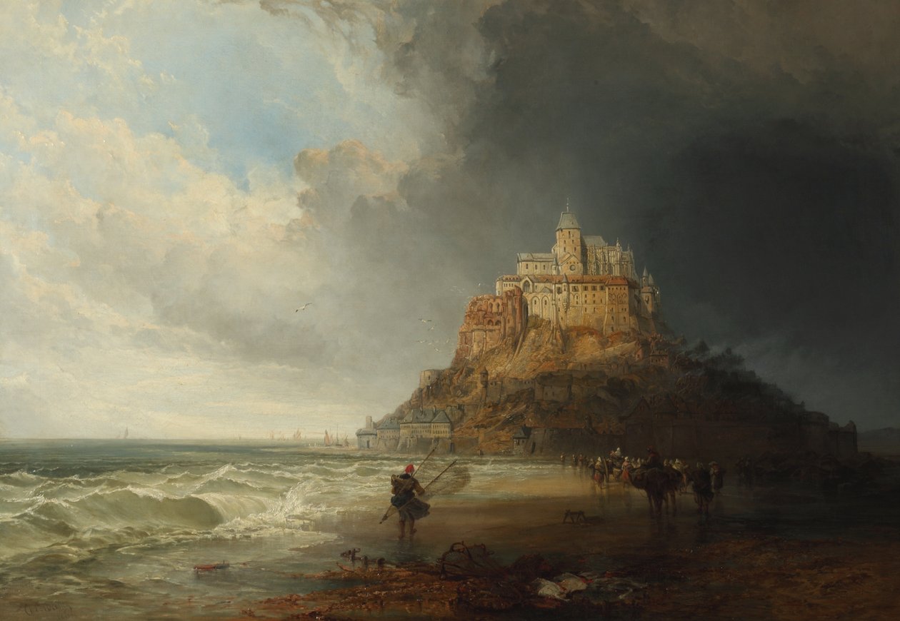 Mont St Michel alkotó: Charles Bentley