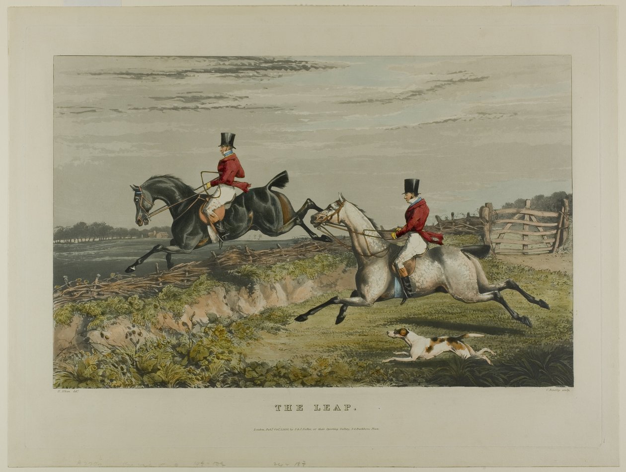 The Leap, a Fox Hunting-tól alkotó: Charles Bentley