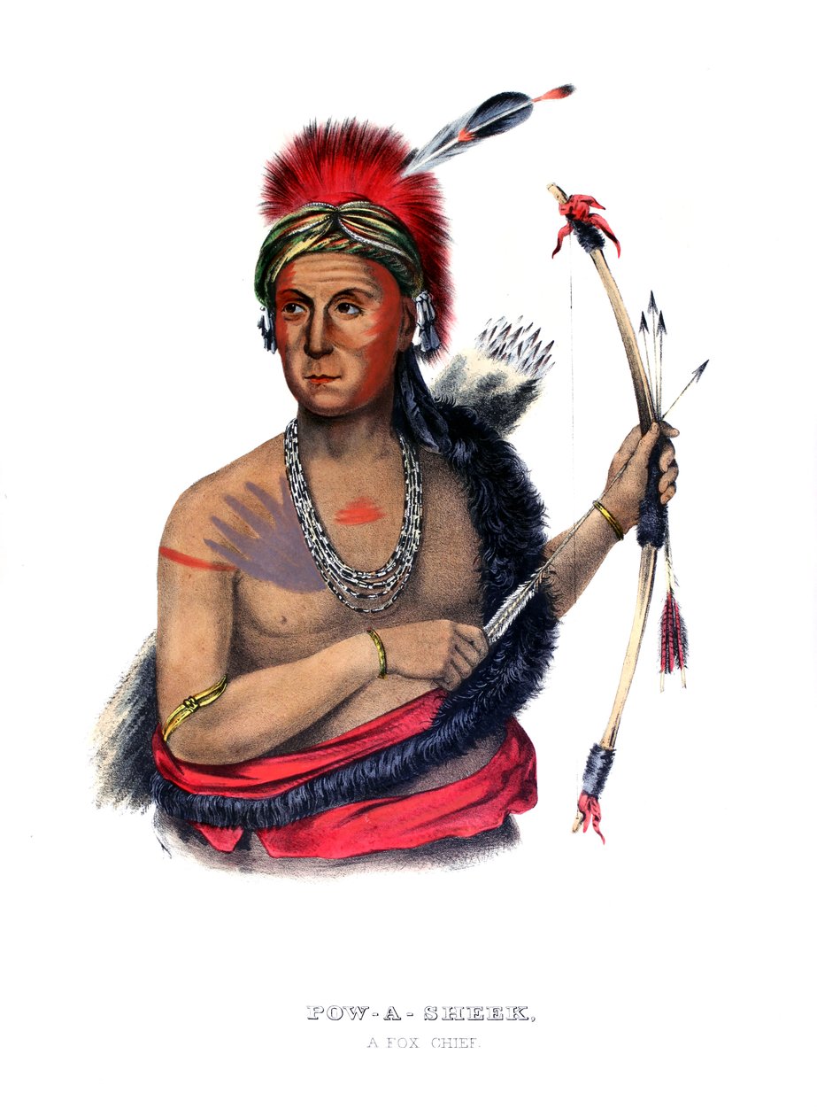 Powasheek alkotó: Charles Bird (after) King