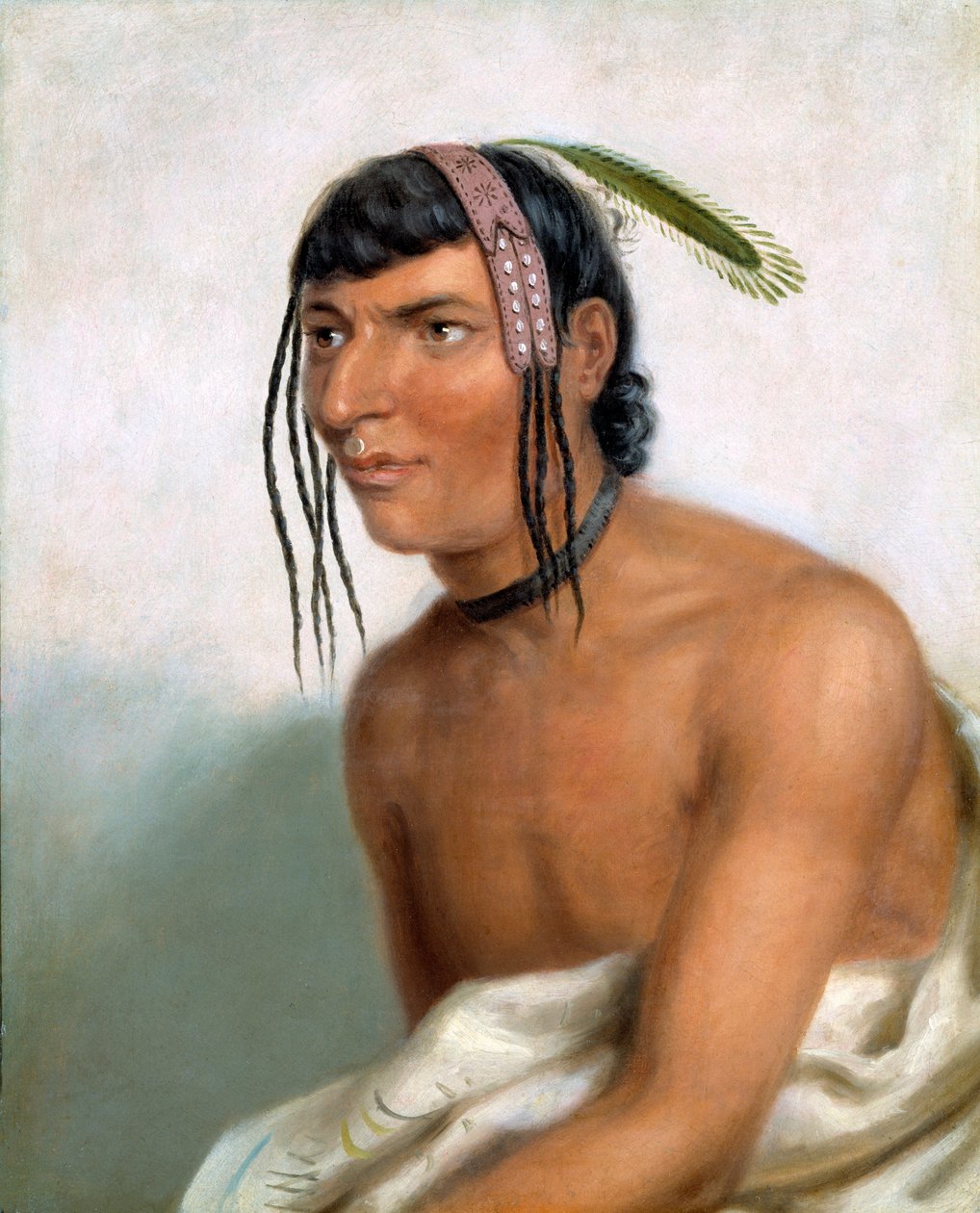 Jack-o-pa The Six, 1827. alkotó: Charles Bird King