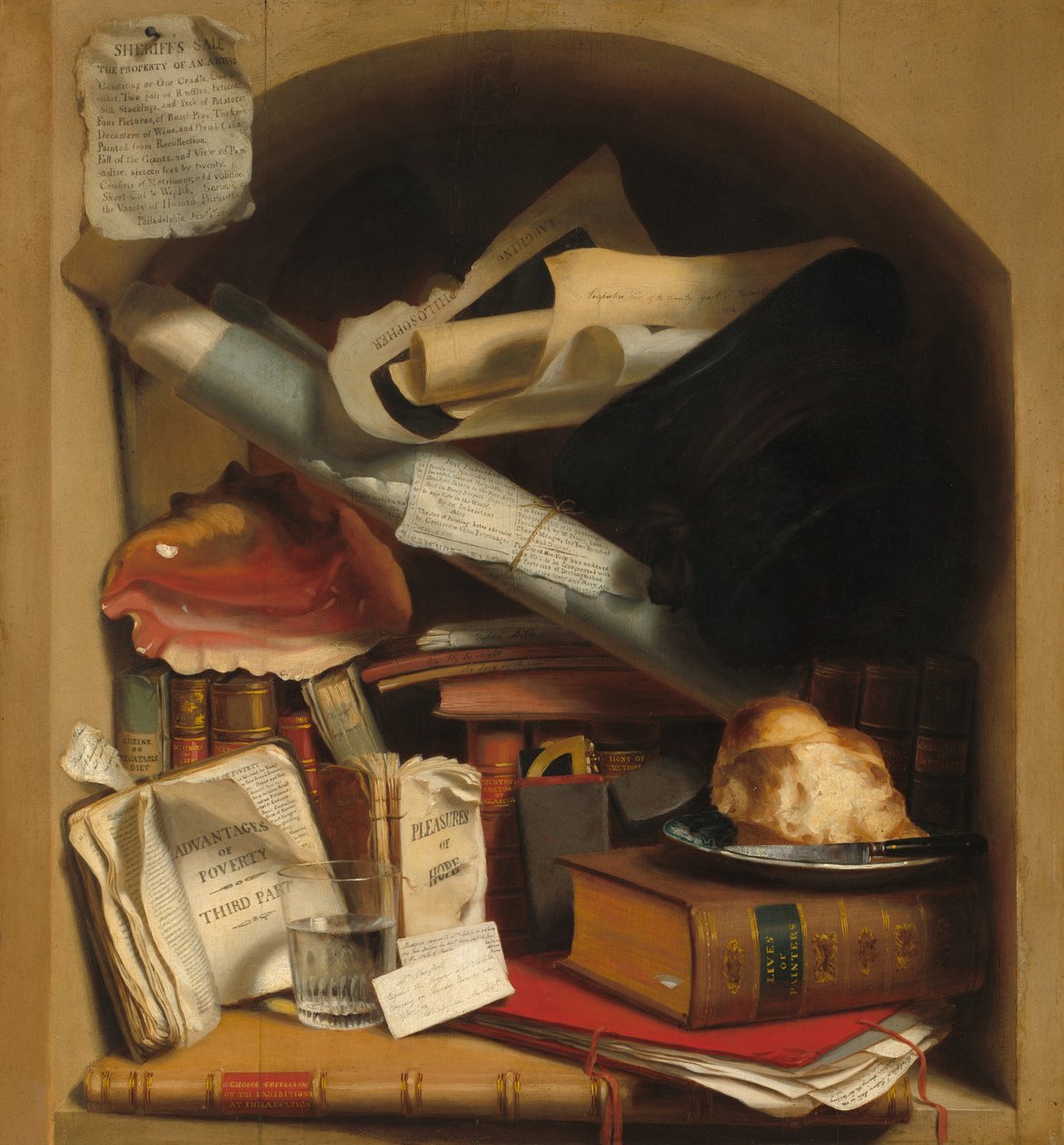 Szegény művészszekrény, c. 1815. alkotó: Charles Bird King