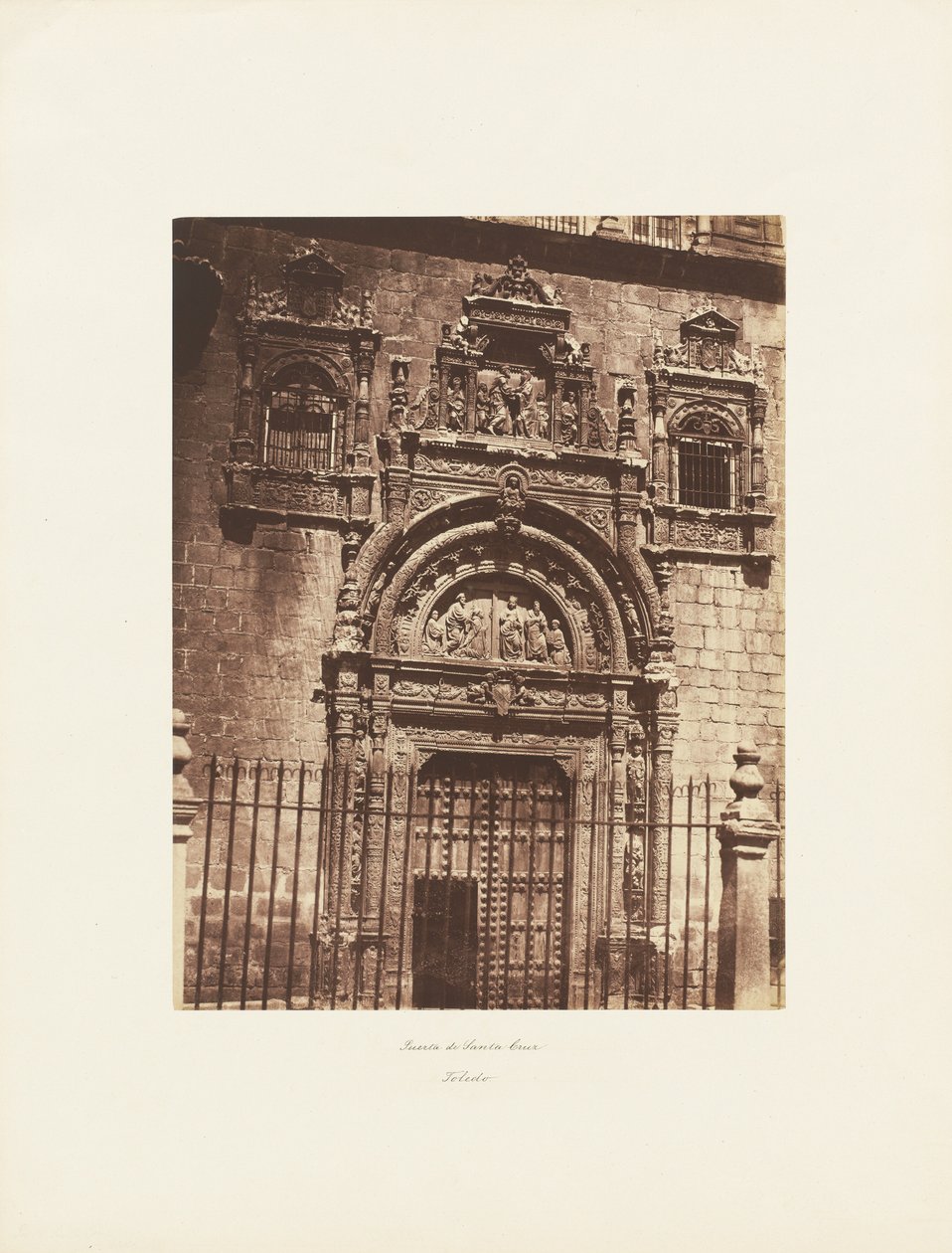 Szent Kereszt Kapu, Toledo alkotó: Charles Clifford