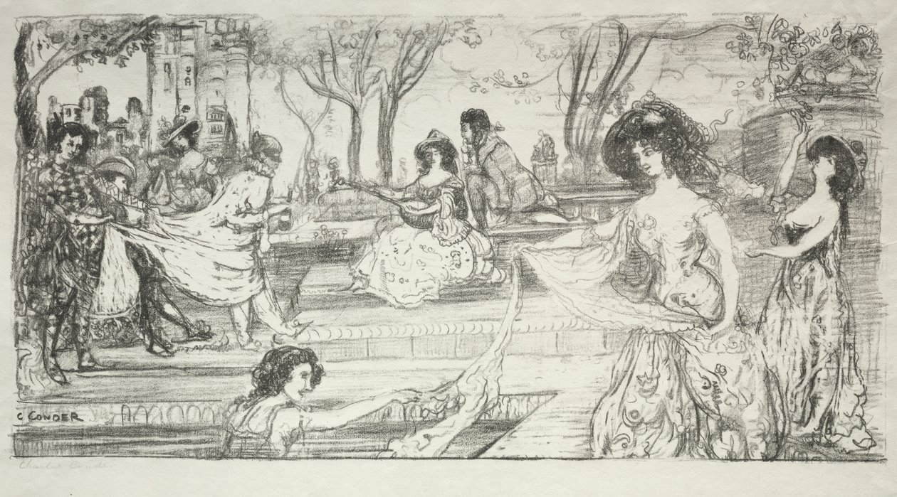 A Gitáros alkotó: Charles Edward Conder