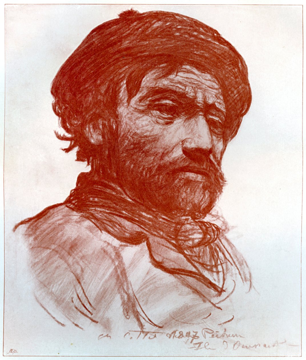 Férfi portré, 1899. alkotó: Charles Cottet