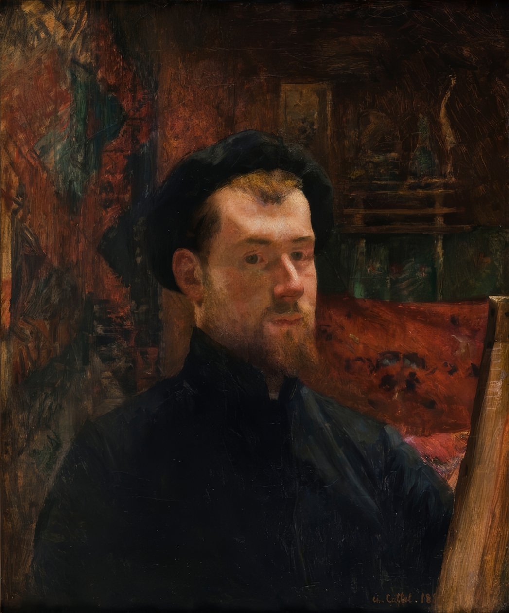 Önarckép alkotó: Charles Cottet