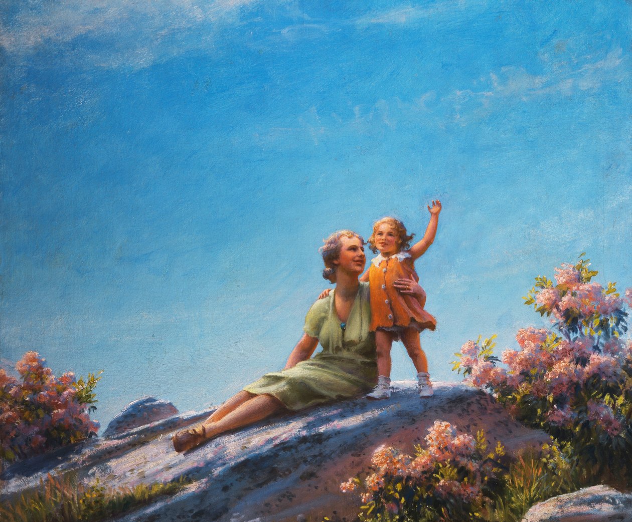 Boldog pillanat alkotó: Charles Courtney Curran
