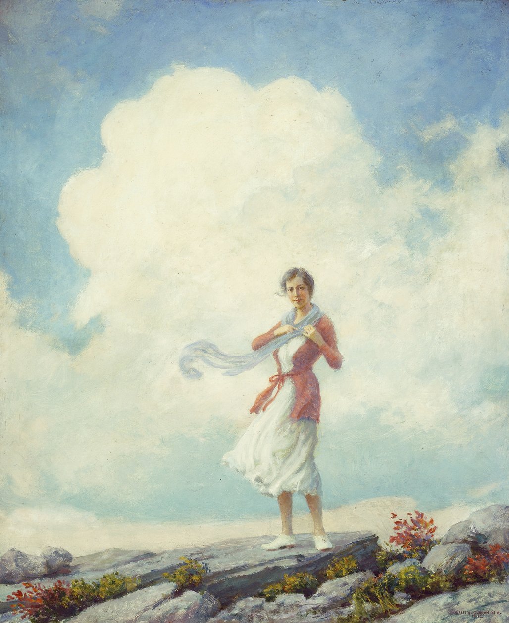 A csúcson alkotó: Charles Courtney Curran