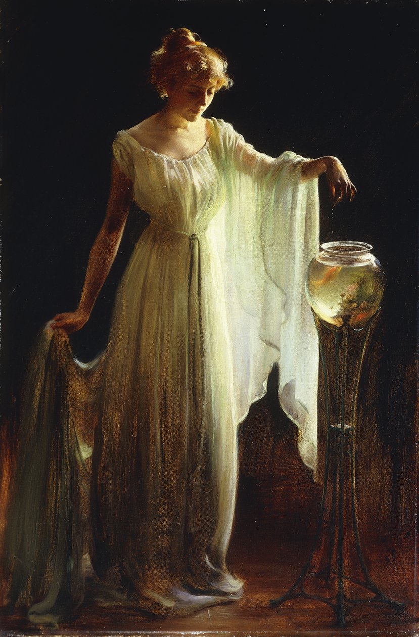 Az Aranyhal alkotó: Charles Courtney Curran
