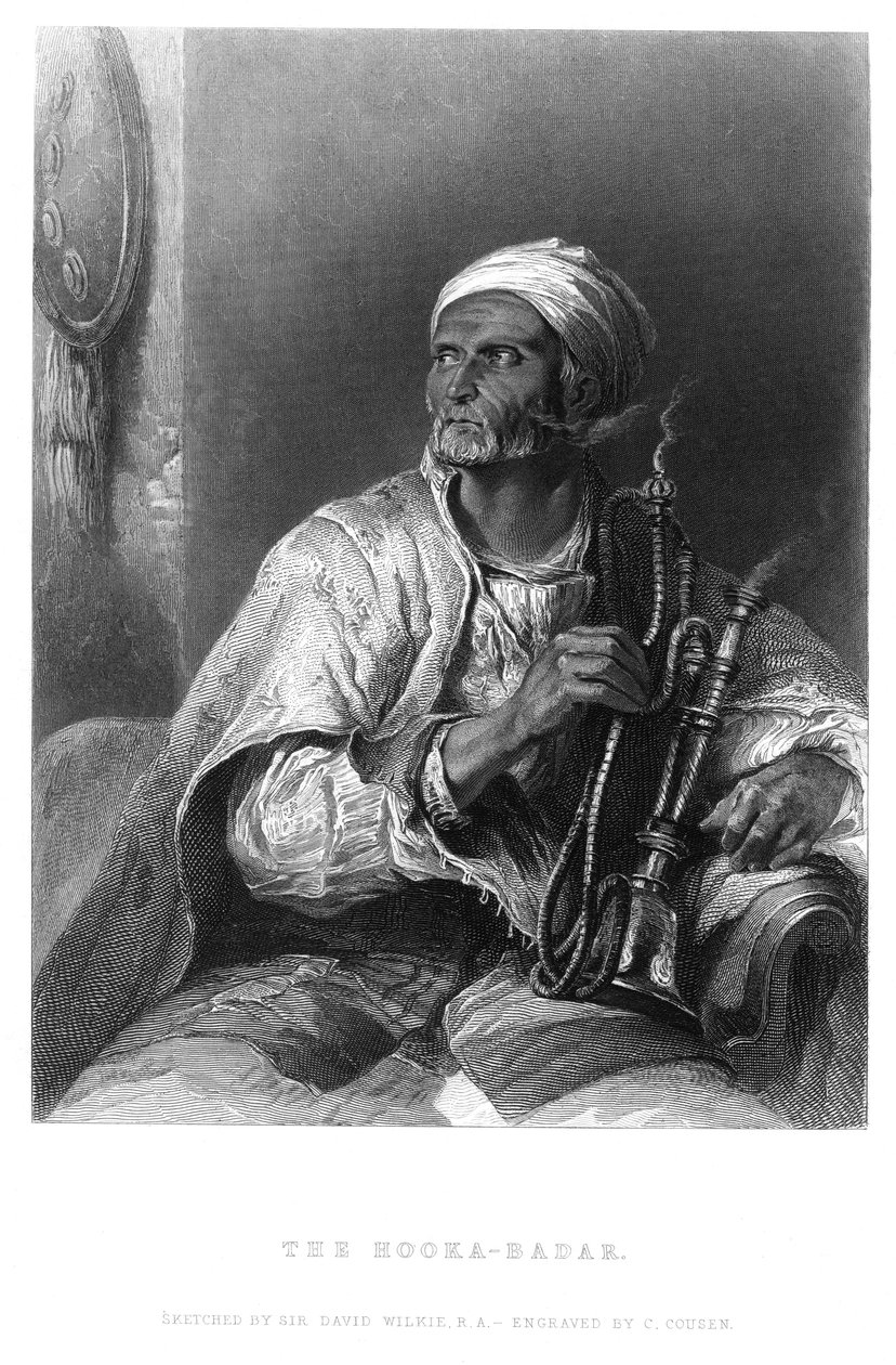 A Hooka-Badar, 1820-1850. alkotó: Charles Cousen