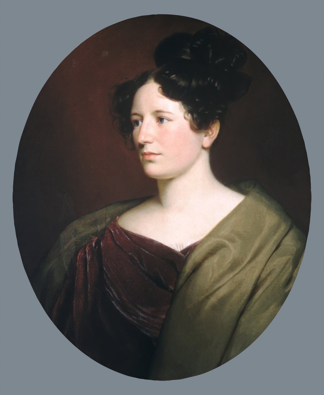 Mrs. David Cadwallader Colden, 1830. alkotó: Charles Cromwell Ingham