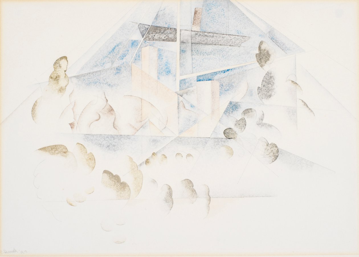 Bermuda, árbocok és lombozat alkotó: Charles Demuth