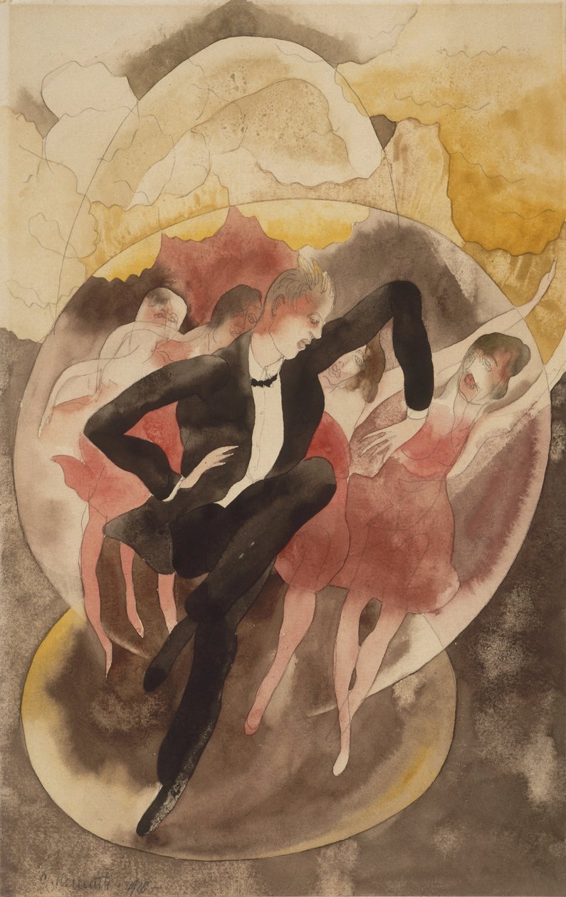 In Vaudeville (táncos kórussal) alkotó: Charles Demuth